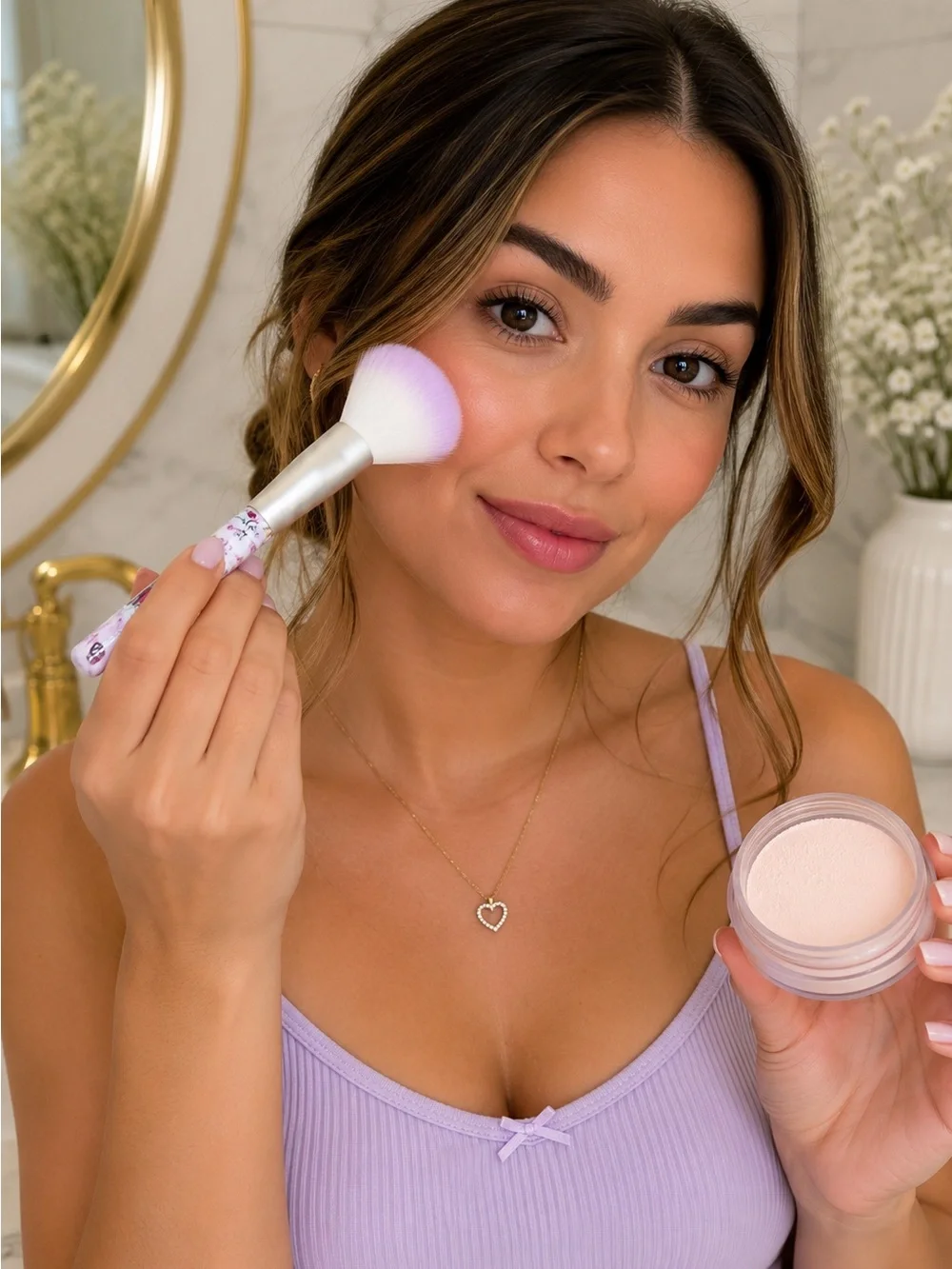 The Crème Shop x Hello Kitty Cutie Complexion Makeup Brush & Sponge Set
